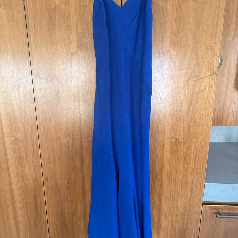 Cult Gaia Royal Blue Knit Top